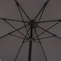 Parasol Droit Rond 2,7m Sisko Ardoise Hespéride -ATMOSPHERA Soldes parasol droit rond 27m sisko ardoise hesperide 1 5