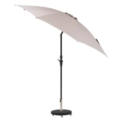Parasol Droit Rond 2,7m Sisko Taupe Hespéride 8 Parasol Droit Rond 2,7m Sisko Taupe Hespéride -ATMOSPHERA Soldes parasol droit rond 27m sisko taupe hesperide 2