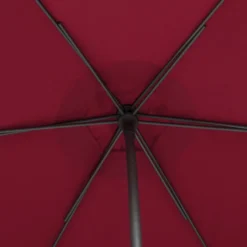 Parasol Droit Rond 2,7m Soya Bordeaux Hespéride -ATMOSPHERA Soldes parasol droit rond 27m soya bordeaux hesperide 3