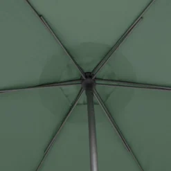 Parasol Droit Rond 2,7m Soya Vert Olive Hespéride -ATMOSPHERA Soldes parasol droit rond 27m soya vert olive hesperide 3