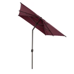 Parasol Mat Central 2x3 M Loompa Bordeaux Hespéride 10 Parasol Mat Central 2x3 M Loompa Bordeaux Hespéride -ATMOSPHERA Soldes parasol mat central 2x3 m loompa bordeaux hesperide 2