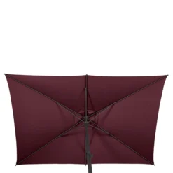 Parasol Mat Central 2x3 M Loompa Bordeaux Hespéride 12 Parasol Mat Central 2x3 M Loompa Bordeaux Hespéride -ATMOSPHERA Soldes parasol mat central 2x3 m loompa bordeaux hesperide 4