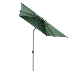 Parasol Mat Central 2x3 M Loompa Olive Hespéride -ATMOSPHERA Soldes parasol mat central 2x3 m loompa olive hesperide 2