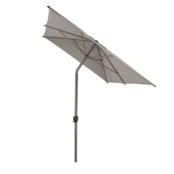 Parasol Mat Central 2x3 M Loompa Taupe Hespéride -ATMOSPHERA Soldes parasol mat central 2x3 m loompa taupe hesperide 2