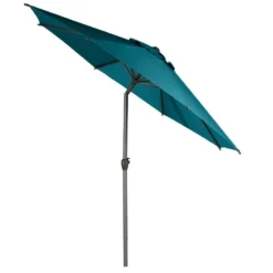Parasol Mat Central Rond 3m Loompa Canard Hespéride -ATMOSPHERA Soldes parasol mat central rond 3m loompa canard hesperide 2