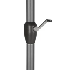 Parasol Mat Central Rond 3m Loompa Olive Hespéride -ATMOSPHERA Soldes parasol mat central rond 3m loompa olive hesperide 1 5