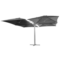 Parasol Setiri 16 M² Ardoise Hespéride -ATMOSPHERA Soldes parasol setiri 16 m ardoise hesperide 2