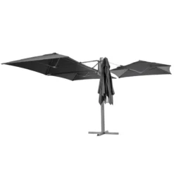 Parasol Setiri 16 M² Ardoise Hespéride -ATMOSPHERA Soldes parasol setiri 16 m ardoise hesperide 4