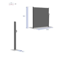 Paravent écran Antao Graphite Hespéride 13 Paravent écran Antao Graphite Hespéride -ATMOSPHERA Soldes paravent ecran antao graphite hesperide 1 6