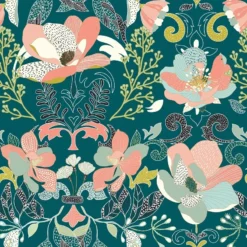 Parure De Lit Amelia Bleu Canard Et Motifs 240x220 Atmosphera 6 Parure De Lit Amelia Bleu Canard Et Motifs 240x220 Atmosphera -ATMOSPHERA Soldes parure de lit amelia bleu canard et motifs 240x220 atmosphera 2