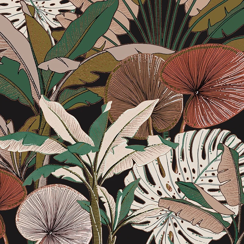 Parure De Lit Forêt Vert Et Motifs 240x220 Atmosphera 3 Parure De Lit Forêt Vert Et Motifs 240x220 Atmosphera – Image 3