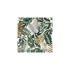 Parure De Lit Tropik Vert/blanc/moutarde 240x220 Atmosphera -ATMOSPHERA Soldes parure de lit tropik vertblancmoutarde 240x220 atmosphera 3