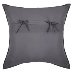 PARURE LIT 2 P. TRESSES DESSUS LIT 2 TAIES GRIS ATMOSPHERA -ATMOSPHERA Soldes parure lit 2 p tresses dessus lit 2 taies gris atmosphera 3