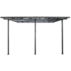 Pergola Belize Hespéride Noir -ATMOSPHERA Soldes pergola belize hesperide noir 2