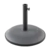 Pied De Parasol 25 Kg Hespéride En Béton Gris