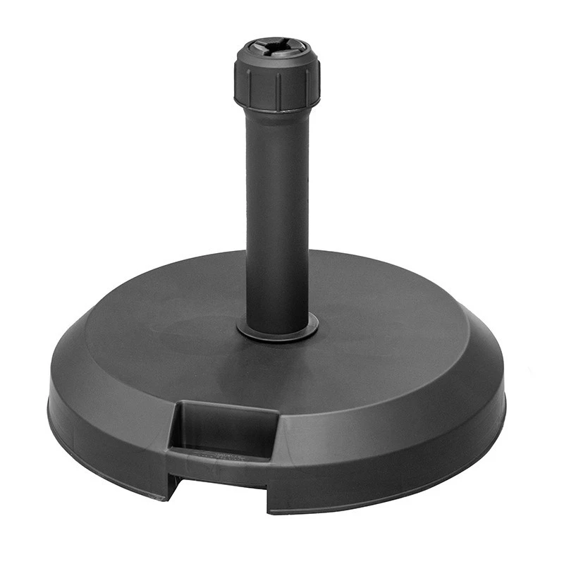 Pied De Parasol 29kg Béton Noir Hespéride 1 Pied De Parasol 29kg Béton Noir Hespéride