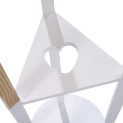 ATMOSPHERA Porte Manteaux En Bois Pour Enfant Naturel Blanc -ATMOSPHERA Soldes porte manteaux en bois pour enfant naturel blanc 2