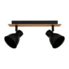 Rampe 2 Spots Atelier Métal Et Bois Ostaria