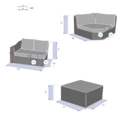 Salon Angle Moorea 5 Places Savana Hespéride -ATMOSPHERA Soldes salon angle moorea 5 places savana hesperide 9