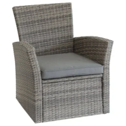 Salon Bora-bora Terre Ombre 4 Places Hespéride -ATMOSPHERA Soldes salon bora bora terre ombre 4 places hesperide 4