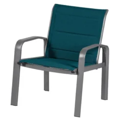 Salon De Jardin 4 Places Elyn Bleu Canard / Graphite Hespéride -ATMOSPHERA Soldes salon de jardin 4 places elyn bleu canard graphite hesperide 2