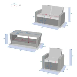 Salon De Jardin Polynésia Coloris Naturae Hespéride -ATMOSPHERA Soldes salon de jardin polynesia coloris naturae hesperide 7