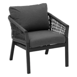 Salon De Jardin Oriengo 5 Places Anthracite/graphite Hespéride -ATMOSPHERA Soldes salon jardin oriengo 5 places anthracite graphite hesperide 4