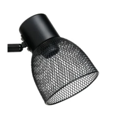 Spot Phenix En Métal Grillage Noir Ostaria -ATMOSPHERA Soldes spot phenix en metal grillage noir ostaria 2