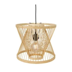 Suspension En Bambou Kayla Sablier Ostaria -ATMOSPHERA Soldes suspension en bambou kayla sablier ostaria 2