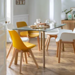 Table à Manger 150x80cm Taho Atmosphera -ATMOSPHERA Soldes table a manger 150x80cm taho atmosphera 3