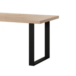 Table à Manger 180 Cm Pieds Métal Eden -ATMOSPHERA Soldes table a manger 180 cm pieds metal eden 1 2