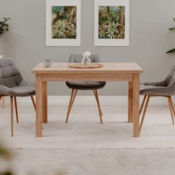 Table à Manger Extensible 120/200 Cm Longford -ATMOSPHERA Soldes table a manger extensible 120200 cm longford 1 4