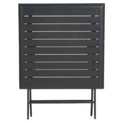 Table Alu Pliante Azua 2 Places Graphite Hespéride -ATMOSPHERA Soldes table aluminium azua 2 places noir graphite hesperide 2