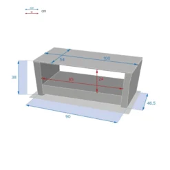 Table Basse Extérieure Polynésia Naturae Hespéride -ATMOSPHERA Soldes table basse exterieure polynesia naturae hesperide 2
