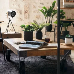 Table Basse Silas Bois Massif Atmosphera 13 Table Basse Silas Bois Massif Atmosphera -ATMOSPHERA Soldes table basse manguier bois massif atmosphera 5