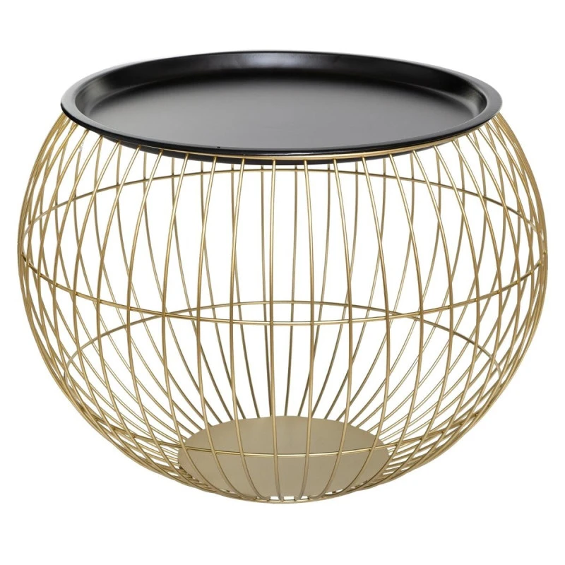 Table Basse X2 Métal Doré Alya Atmosphera 4 Table Basse X2 Métal Doré Alya Atmosphera – Image 4