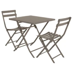 Table Carrée Pliante Greensboro 2p Tonka Hespéride -ATMOSPHERA Soldes table carree greensboro tonka hesperide 3