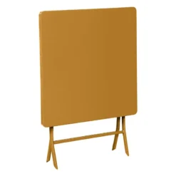 Table Carrée Pliante Greensboro 2p Ocre Hespéride -ATMOSPHERA Soldes table carree pliante greensboro 2p ocre hesperide 2