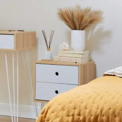 Table De Chevet 2 Tiroirs Effy Atmosphera 8 Table De Chevet 2 Tiroirs Effy Atmosphera -ATMOSPHERA Soldes table de chevet 2 tiroirs effy atmosphera 3