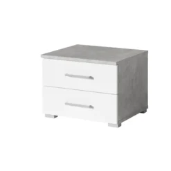 Table De Chevet 2 Tiroirs Soma