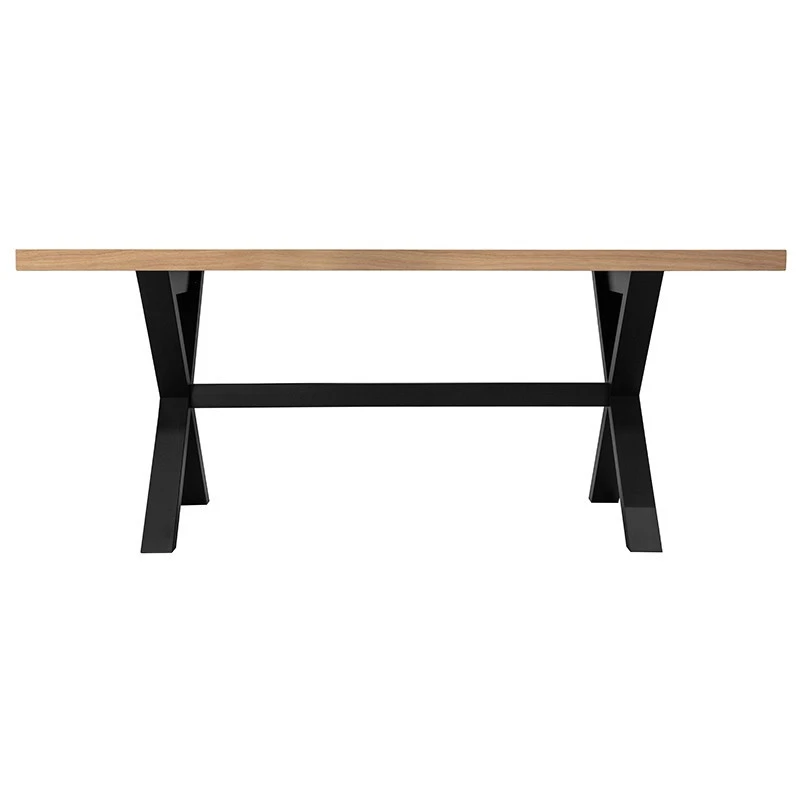 Table à Manger 180 Cm Pieds En Croix Steja Atmosphera 2 Table à Manger 180 Cm Pieds En Croix Steja Atmosphera – Image 2
