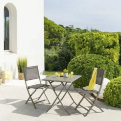 Table Alu Pliante Azua 2 Places Tonka Hespéride -ATMOSPHERA Soldes table pliante azua tonka 2 personnes hesperide 2