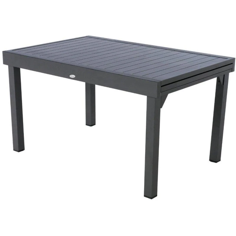 Table Rectangulaire Extensible Piazza 10 P. Graphite Hespéride 2 Table Rectangulaire Extensible Piazza 10 P. Graphite Hespéride – Image 2