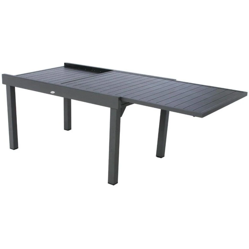Table Rectangulaire Extensible Piazza 10 P. Graphite Hespéride 3 Table Rectangulaire Extensible Piazza 10 P. Graphite Hespéride – Image 3