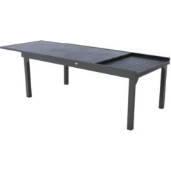 Table Rectangulaire Extensible Piazza 12 P. Graphite Hespéride -ATMOSPHERA Soldes table rectangulaire extensible piazza 12 personnes graphite hesperide 3