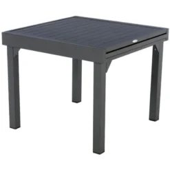 Table Rectangulaire Extensible Piazza 8 P. Graphite Hespéride -ATMOSPHERA Soldes table rectangulaire extensible piazza 8 personnes graphite hesperide 2
