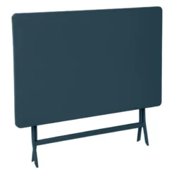 Table Rectangulaire Pliante Greensboro 4p Bleu Pétrole Hespéride -ATMOSPHERA Soldes table rectangulaire pliante greensboro 4p bleu petrole hesperide 2