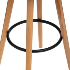 Tabouret Bar Maxon Simili Noir Atmosphera -ATMOSPHERA Soldes tabouret bar maxon simili noir atmosphera 2