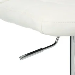 Tabouret De Bar Avec Dossier Blanc Delek Atmosphera -ATMOSPHERA Soldes tabouret de bar avec dossier blanc delek lot de 2 2