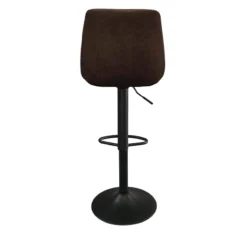 Tabouret De Bar Barcelona PU Brun Foncé -ATMOSPHERA Soldes tabouret de bar barcelona pu brun fonce 2